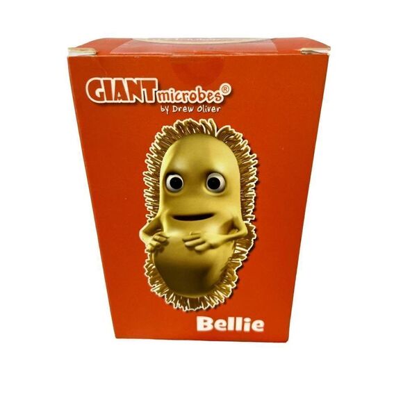Giant Microbes By Drew Oliver “Bellie” Figurine W Box & Book - Picture 4 of 6